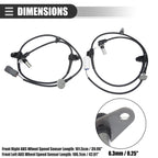 1 Pair ABS Wheel Speed Sensor for Mazda CX-7 (2007–2012) NO.57455S84A52