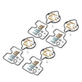 4 x Carburetor Repair Kits for Honda VFR750F (1994-1997)