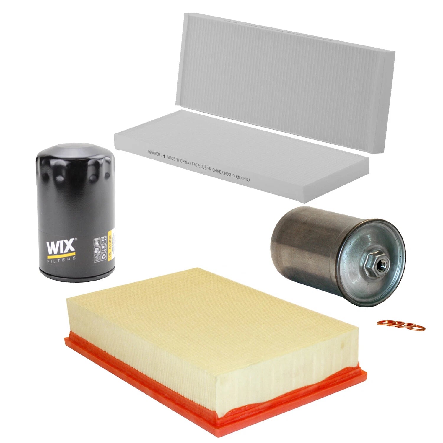 Wix Filter Kit for Audi Cabriolet 2.8L V6 (1996–2002)