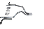 2.5" Dual Exhaust Kit for Dodge Dakota (1997–2005) No Muffler Side Clamp