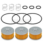 Set of 3 Oil Filters for Suzuki DR650SE SP500 LS650 (1990–2009) 16510-37450