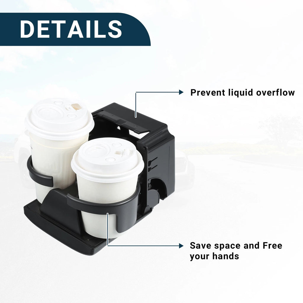 Cup Holder for Subaru Outback (2007–2009) Black 1 Pc