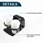 Cup Holder for Subaru Outback (2007–2009) Black 1 Pc