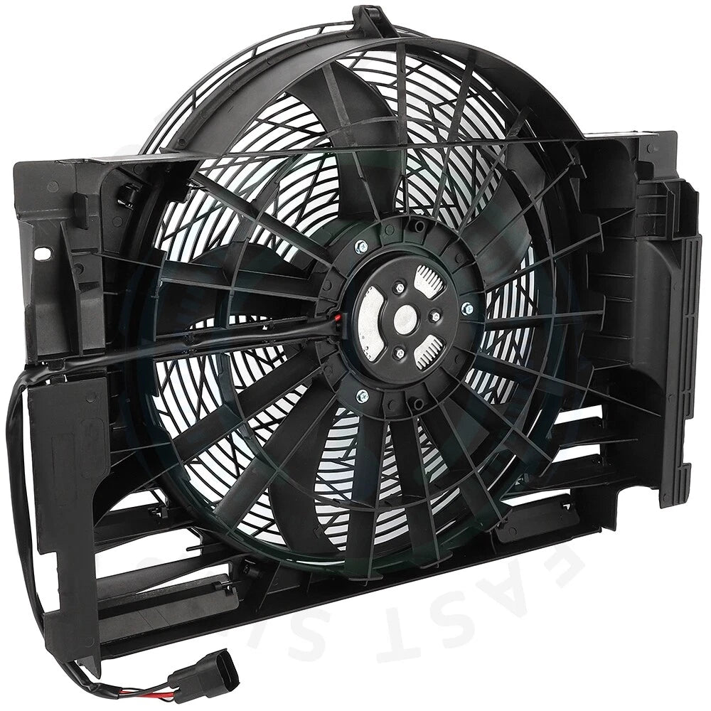 A/C Condenser Cooling Fan Assembly for BMW X5 (2000–2006)