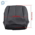 Leather Bottom Seat Cover for Nissan Murano (2015–2023) Black Perforated