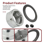Rear Axle Lock Nut & Washer Set for Yamaha YFZ450/YFZ450X (2004–2013)