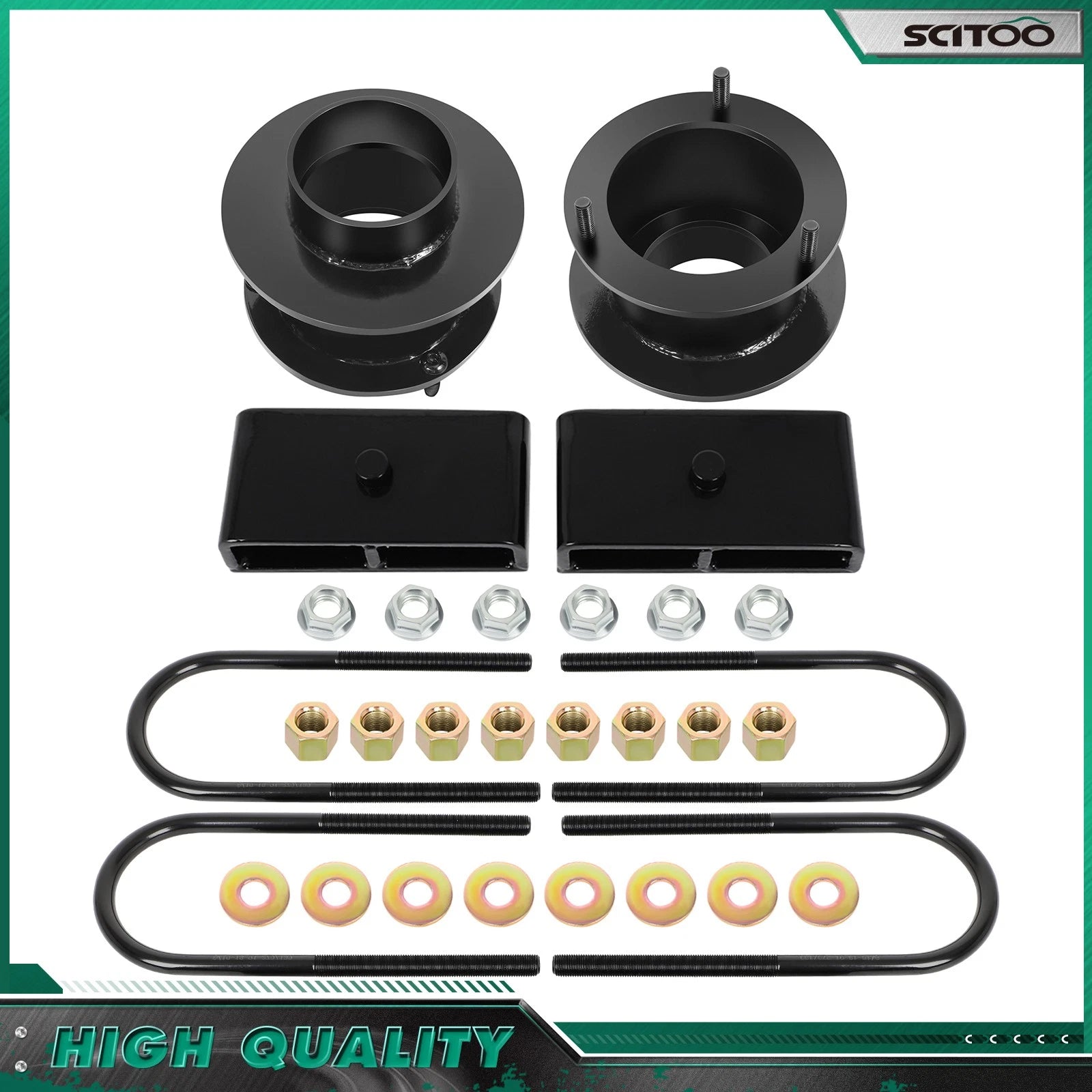 3.5" Front & 1.5" Rear Leveling Lift Kit for Dodge Ram 2500 (2003–2013)