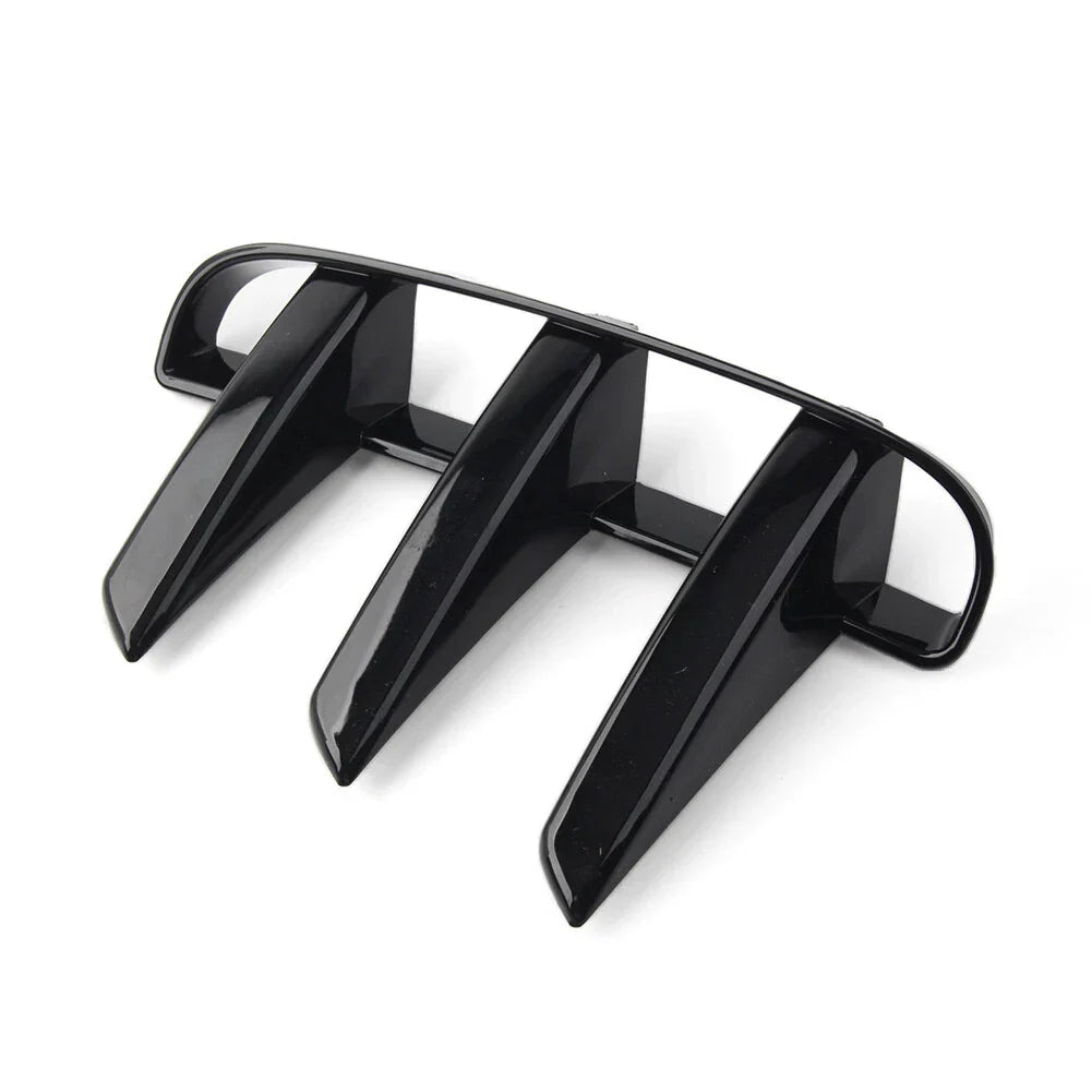 Glossy Black Front Bumper Grille Air Vent Cover for Land Rover Discovery 5 (21-22)