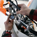 350PSI Stainless Steel Suspension Shock Nitrogen Fill Tool Pressure Gauge