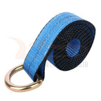 Set of 4 Lasso Straps for Car Hauler Tow Truck Tire Wheel Tie