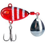 Vib Bait with Realistic Action & Flashing Spinner for Fishing