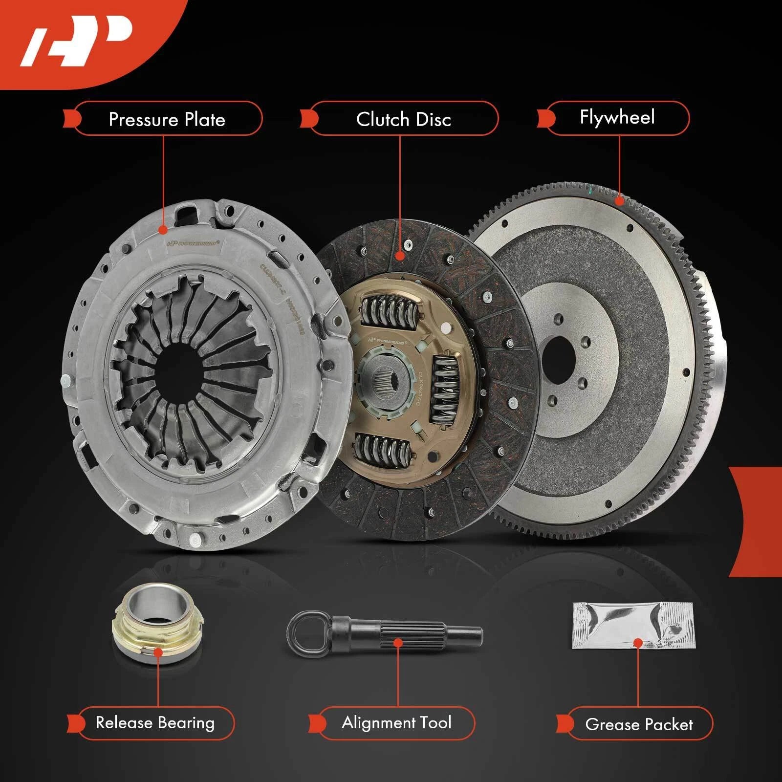 Clutch Kit with Flywheel for Chevrolet Aveo/Pontiac G3 (2004â2011)