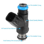8pcs Fuel Injector 12613412 for Chevy Silverado 2500 3500 HD (2010–2019) 6.0L 6.6L