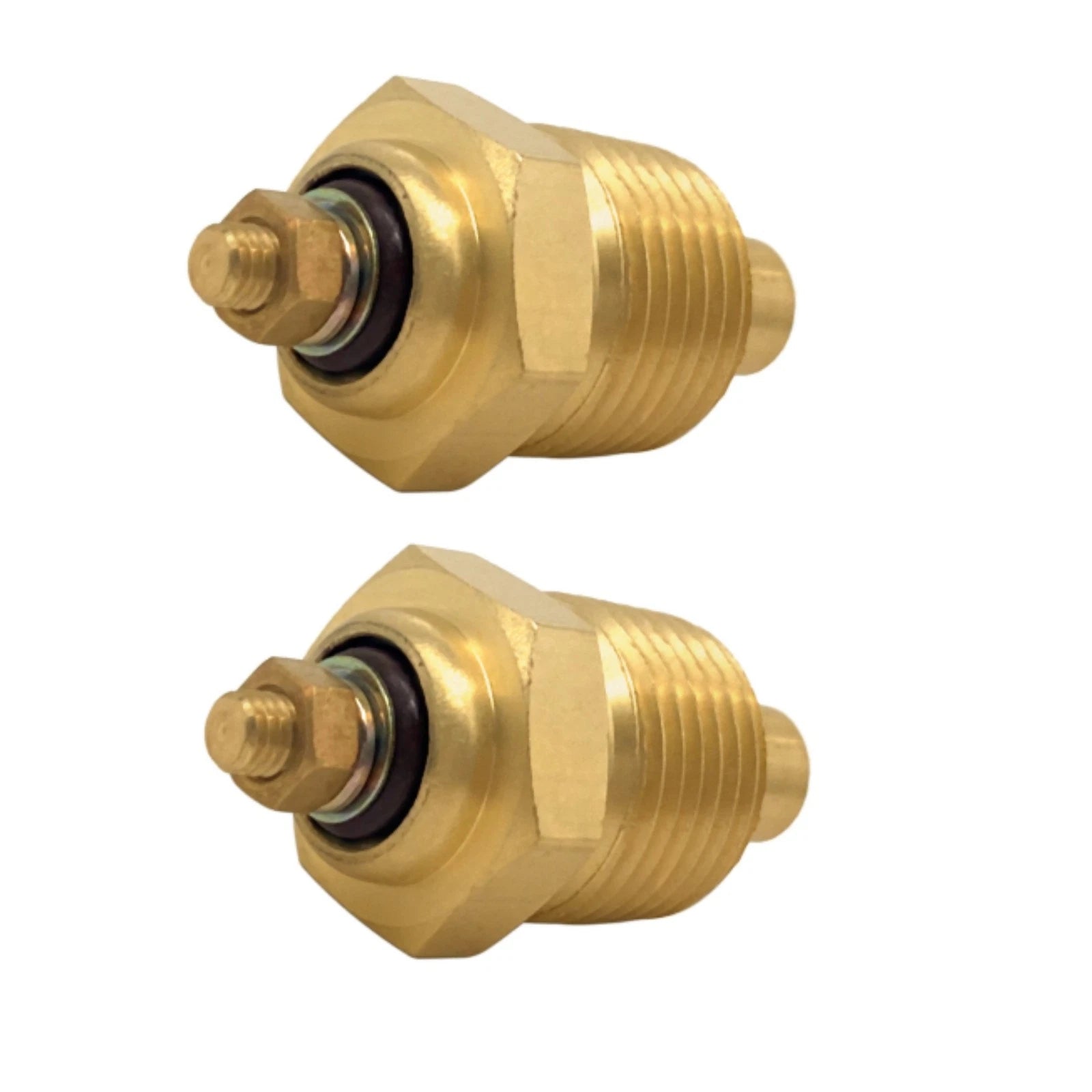 2X Temperature Sensor for OMC Outboard Marine (1/2" NPT, 97258A1)