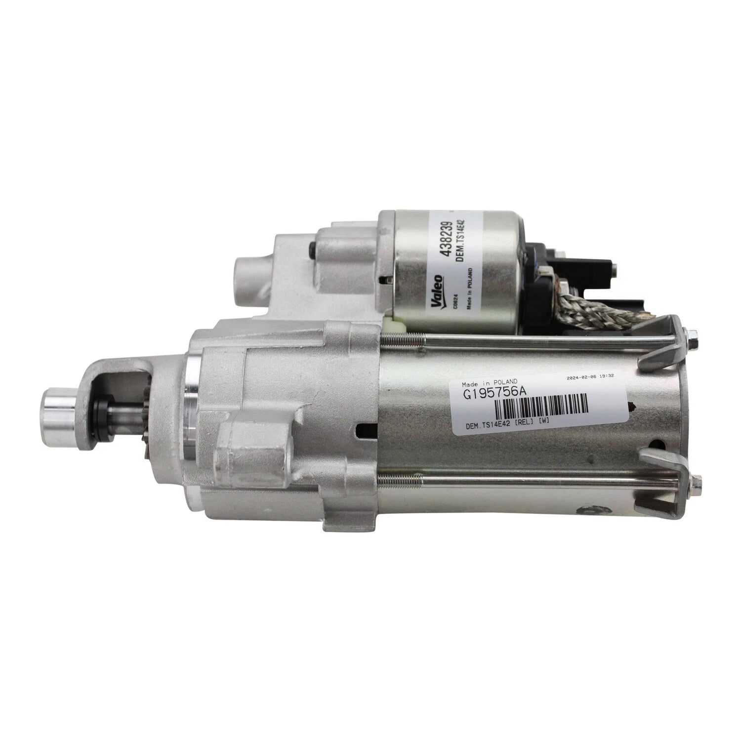 Valeo 438239 Starter Motor for Audi A4 Quattro Q5 Q7 S4 SQ5 (1.4 KW)