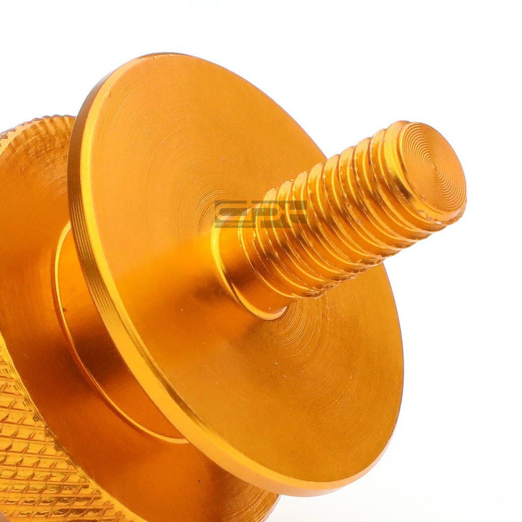 Spike Quick Release Fastener Set for Orange Car Bumper/Fender/Trunk/Hatch