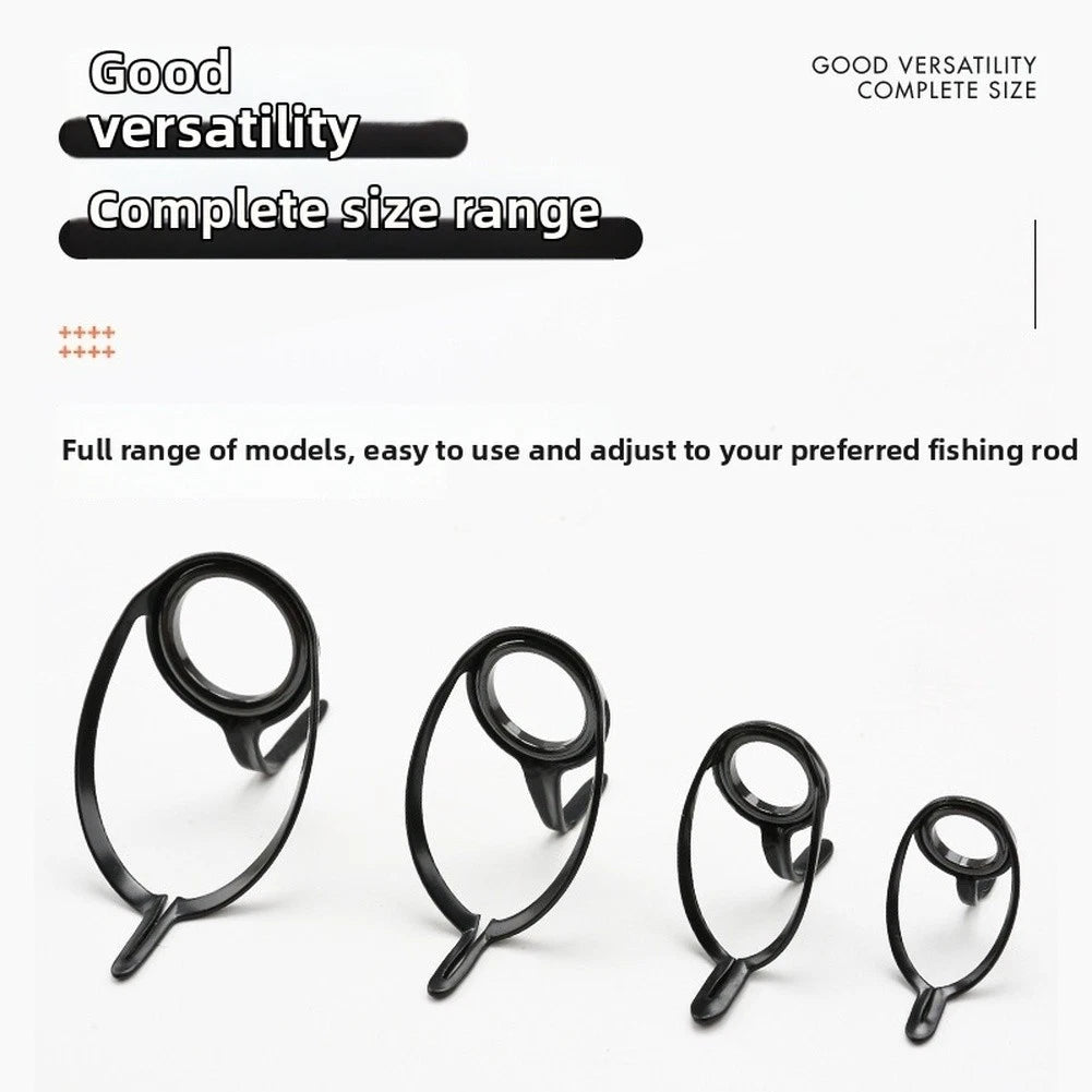 Double Foot Guide Ring for Fishing Rods (0.65cm, 0.99cm, 2.19cm)