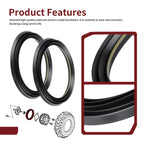 2X Front Brake Drum Dust Seal for Honda Foreman 450 S/ES TRX450FE/FM (2002–2004)