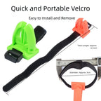 Fishing Rod Holder for Wall Mount (Vertical) with Straps for Protection