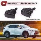 Set of 2 Windshield Washer Nozzles for Toyota T100, Lexus LX470 No. 85381-12060