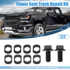 Set of 2 Power Seat Track Repair Kits for Chevrolet Express 2500 3500 (1996–2019)