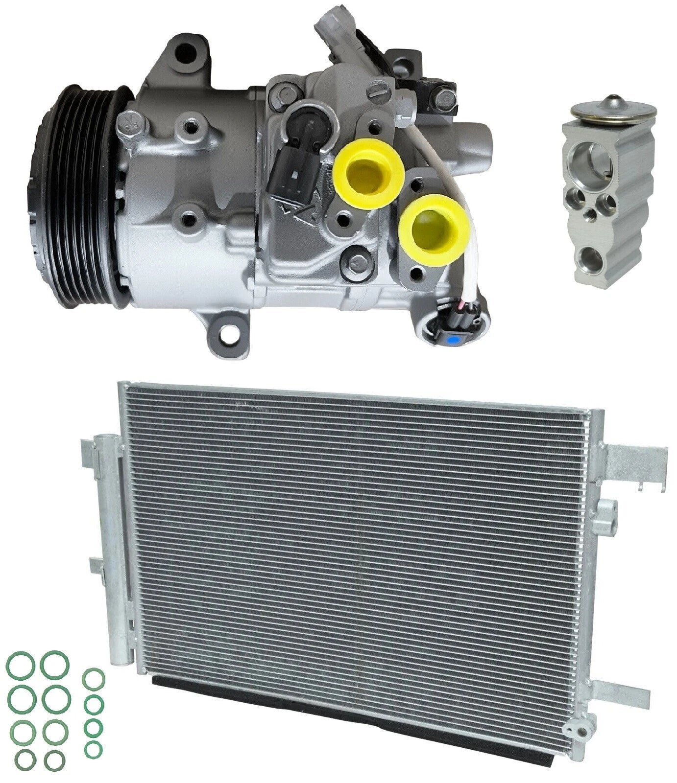 AC Compressor Kit With Condenser for Subaru Impreza 2.0L (2019–2019)