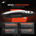 Front Left Exterior Door Handle for Kia Optima/Magentis (2001-2006)