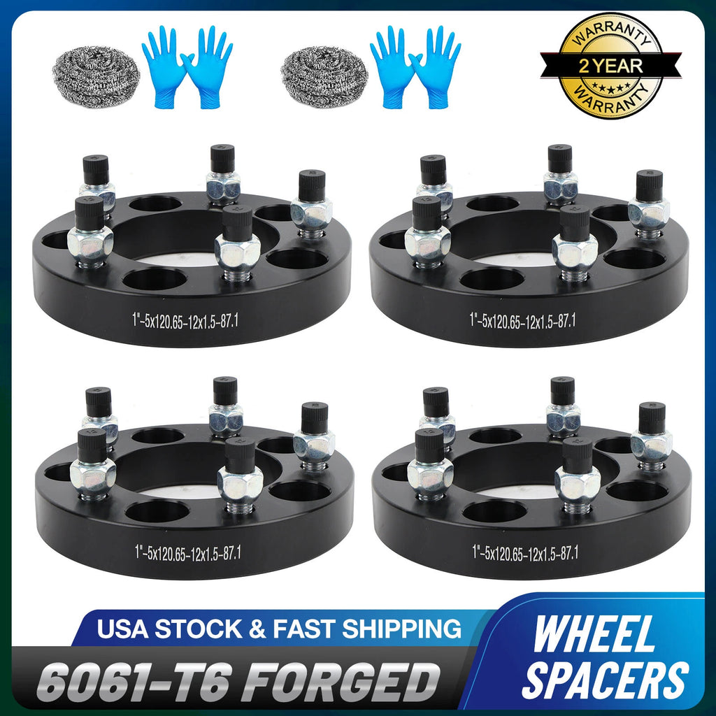 4Pcs 1" 5x4.75 Wheel Spacers for Chevy S10 Corvette (1999–2004)