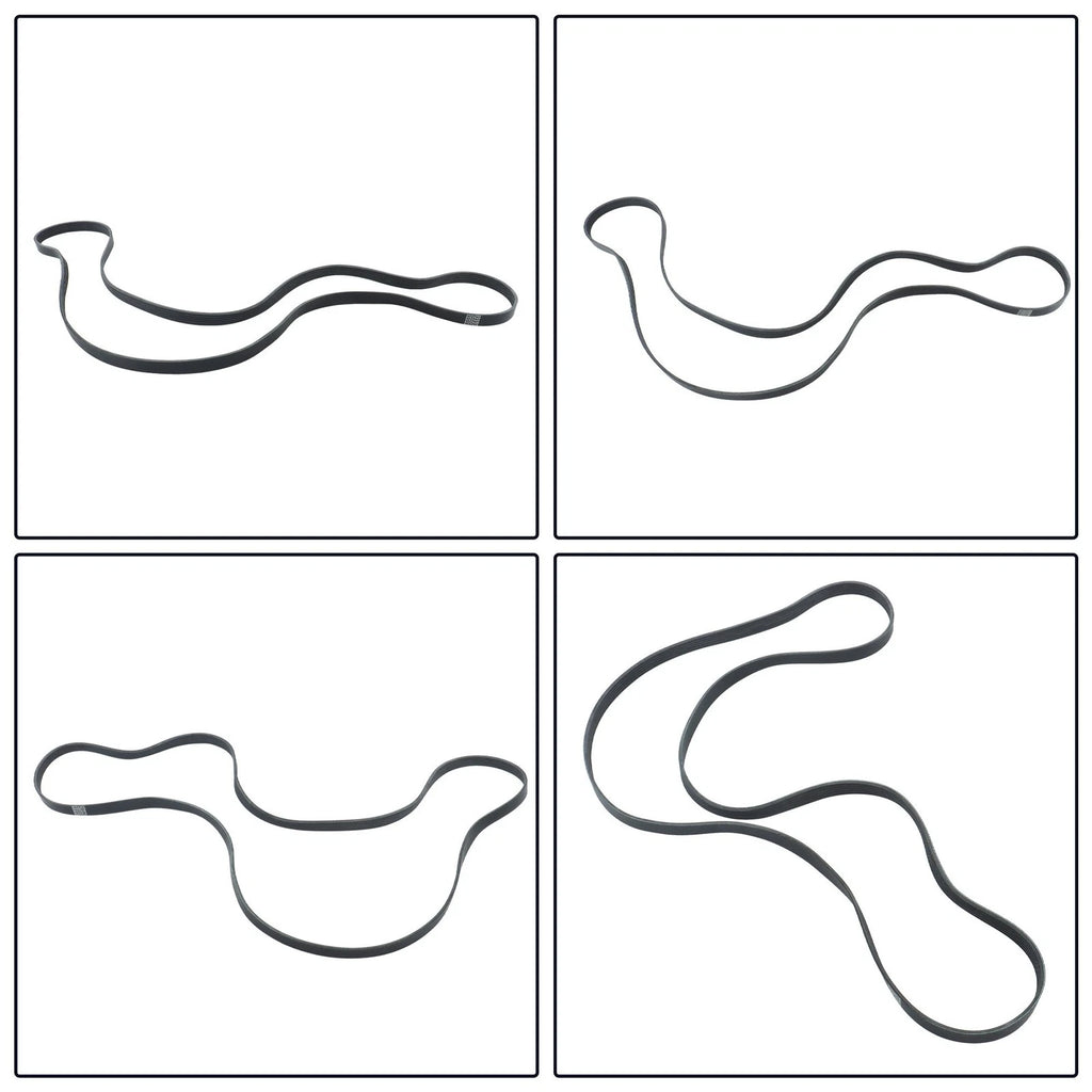 Engine Drive Belt Component Kit for Chevy GMC Cadillac H2 (2003–2008)