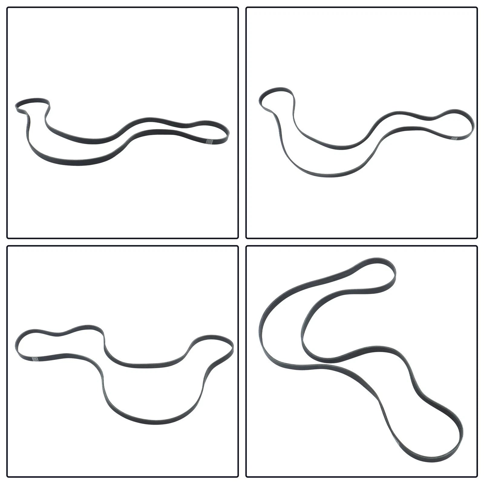 Engine Drive Belt Component Kit for Chevy GMC Cadillac H2 (2003–2008)