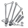 Rear Passenger Foot Pegs Bracket for Kawasaki Ninja ZX6R (2009–2024)