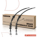 2X Front Brake Hydraulic Hose for Jeep Cherokee (2014–2019)