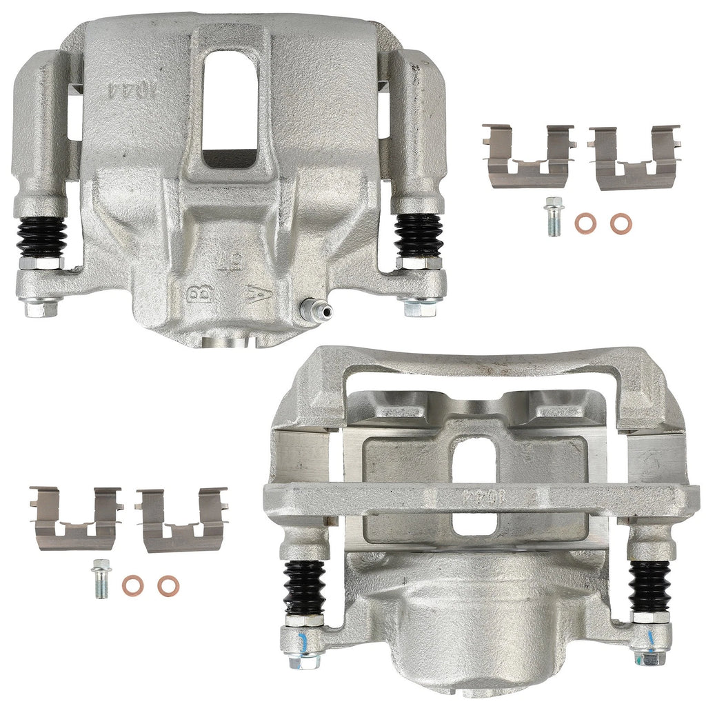 Front Pair Brake Calipers w/ Bracket for Honda Accord V6 (2003–2004)
