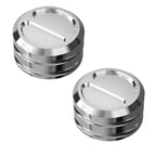 Pair Front Upper Fork Stem Nut Cover for Harley Iron 1200 XL1200NS (2018–2021)