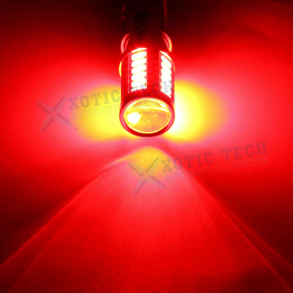LED Brake Stop Tail Light Bulbs for Chevy Silverado 1500 (1999-2013) Red