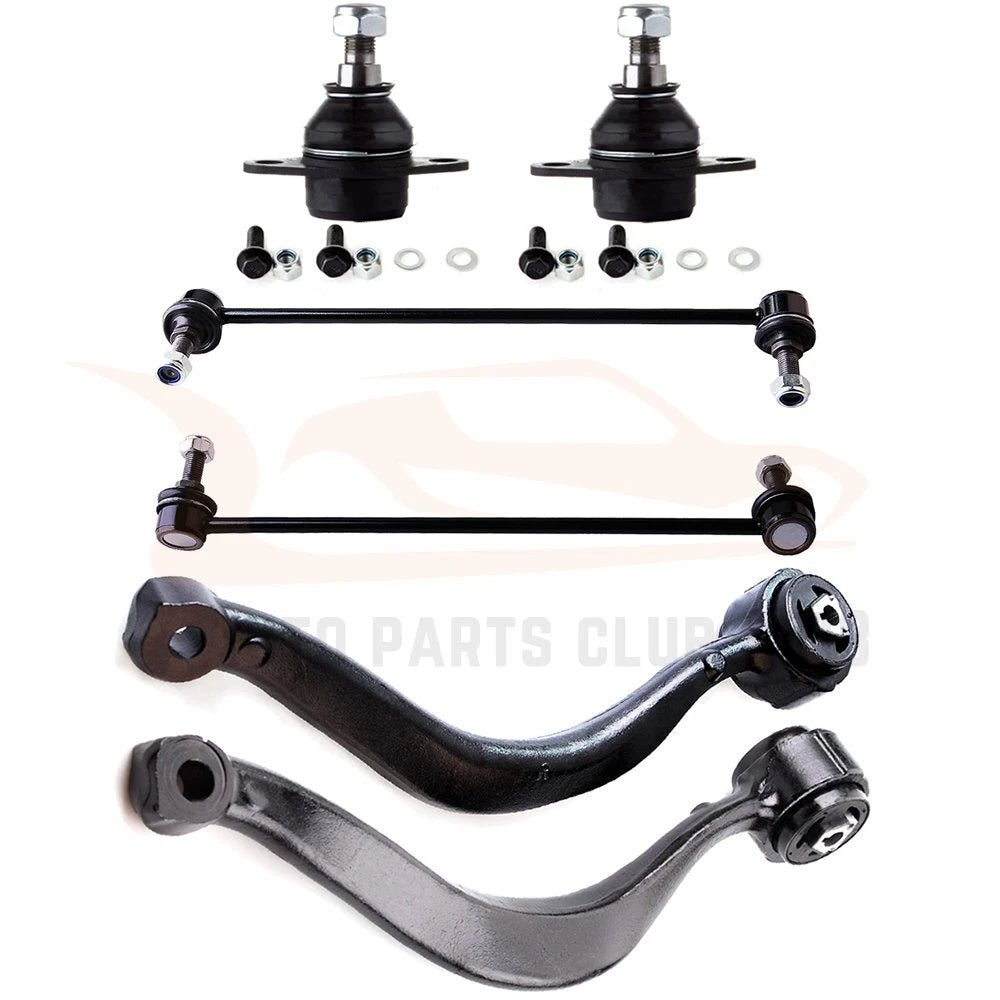 Set of 6 Front Lower Control Arms Ball Joints Sway Bars for BMW X5 (2000–2003)