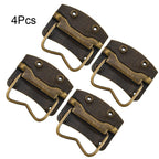 4X Vintage Pull Handle Knobs for Suitcase Toolbox Jewelry Box