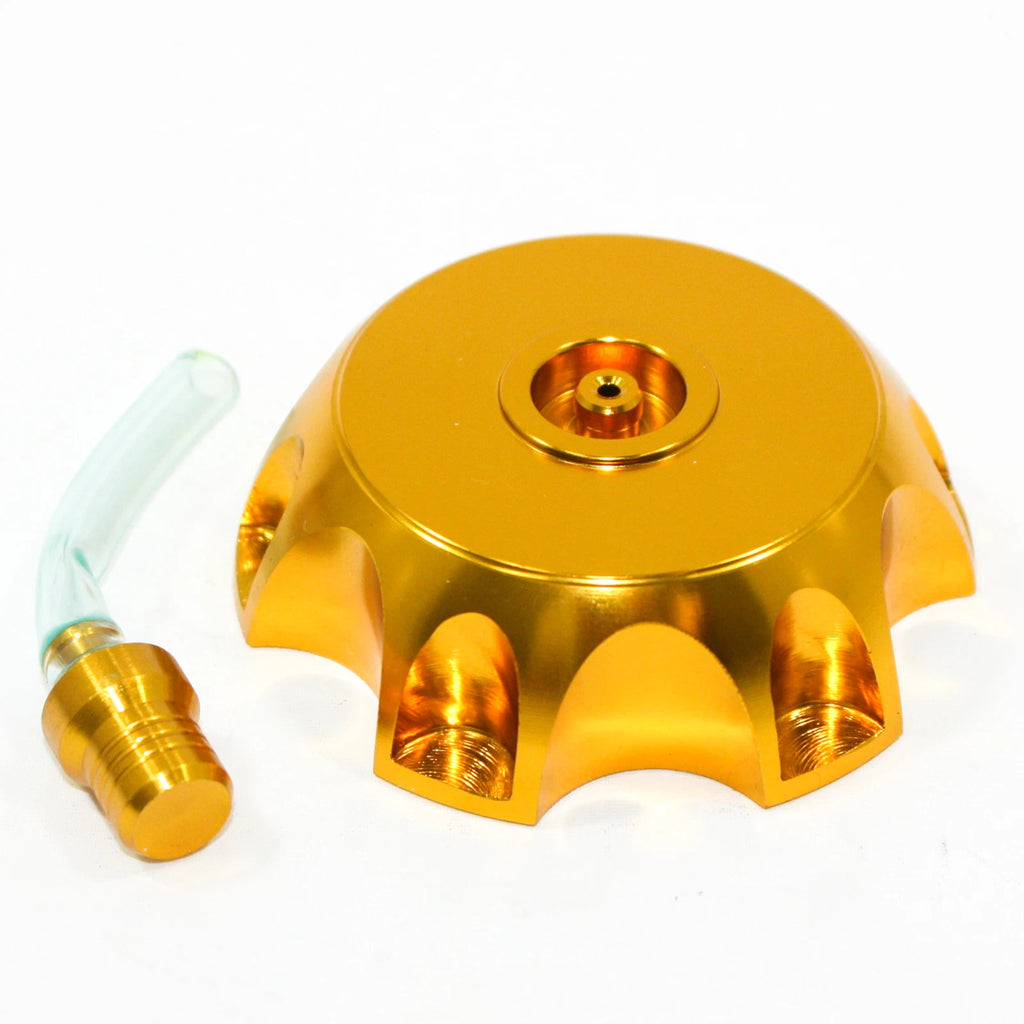 Alloy Gas Fuel Tank Cap + Breather for PIT Trail Dirt Bike (110cc 125cc)