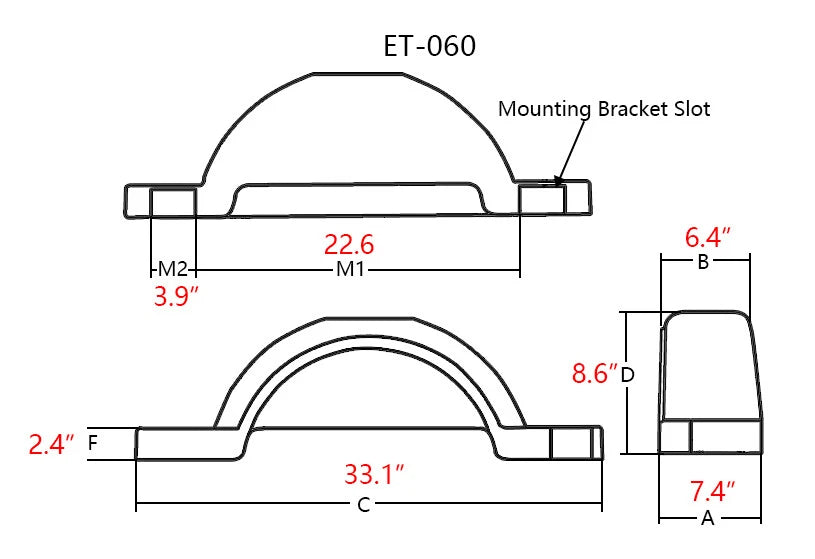 Set of 2 Trailer Fenders with Steps for 12" Wheels
