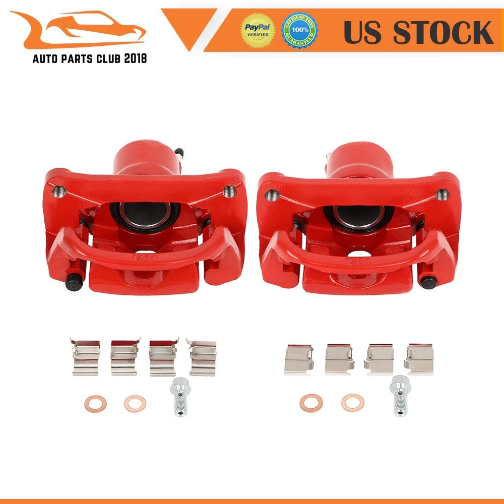 Rear Brake Calipers with Bracket for Toyota Sequoia Tundra (2008–2016)