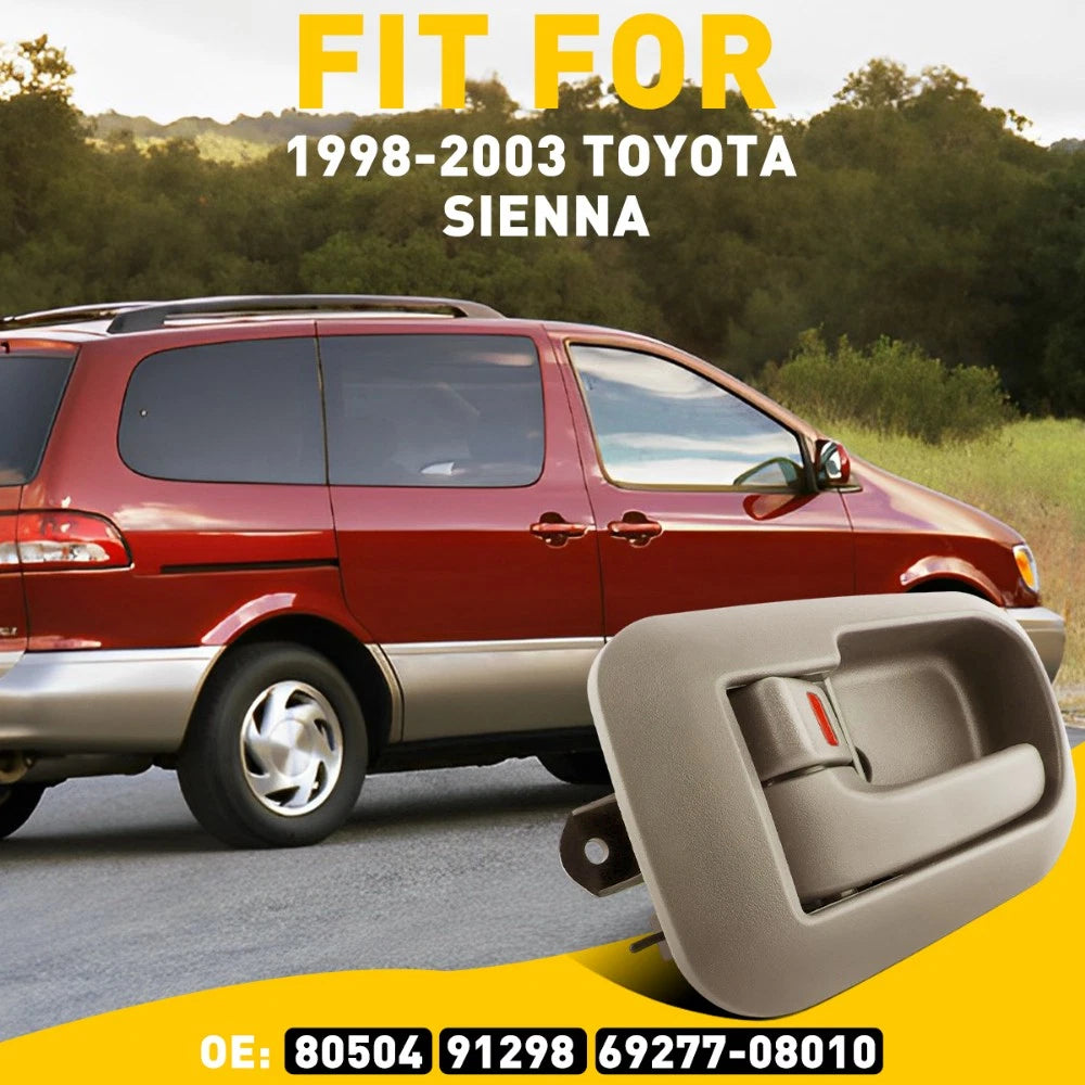 Inner Door Handle for Toyota Sienna (1998–2003) Right Side Beige