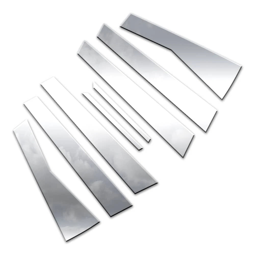 Diamond Grade 8pc Stainless Steel Pillar Post Covers for 2019-24 Subaru Foreste