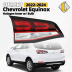Tail Lamp for Chevrolet Equinox (2022–2024) Halogen Inner w/ Bulb Driver Left