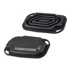 Pair Brake Clutch Reservoir Cap Cover Gaskets for Harley Street Glide (2014–2023)