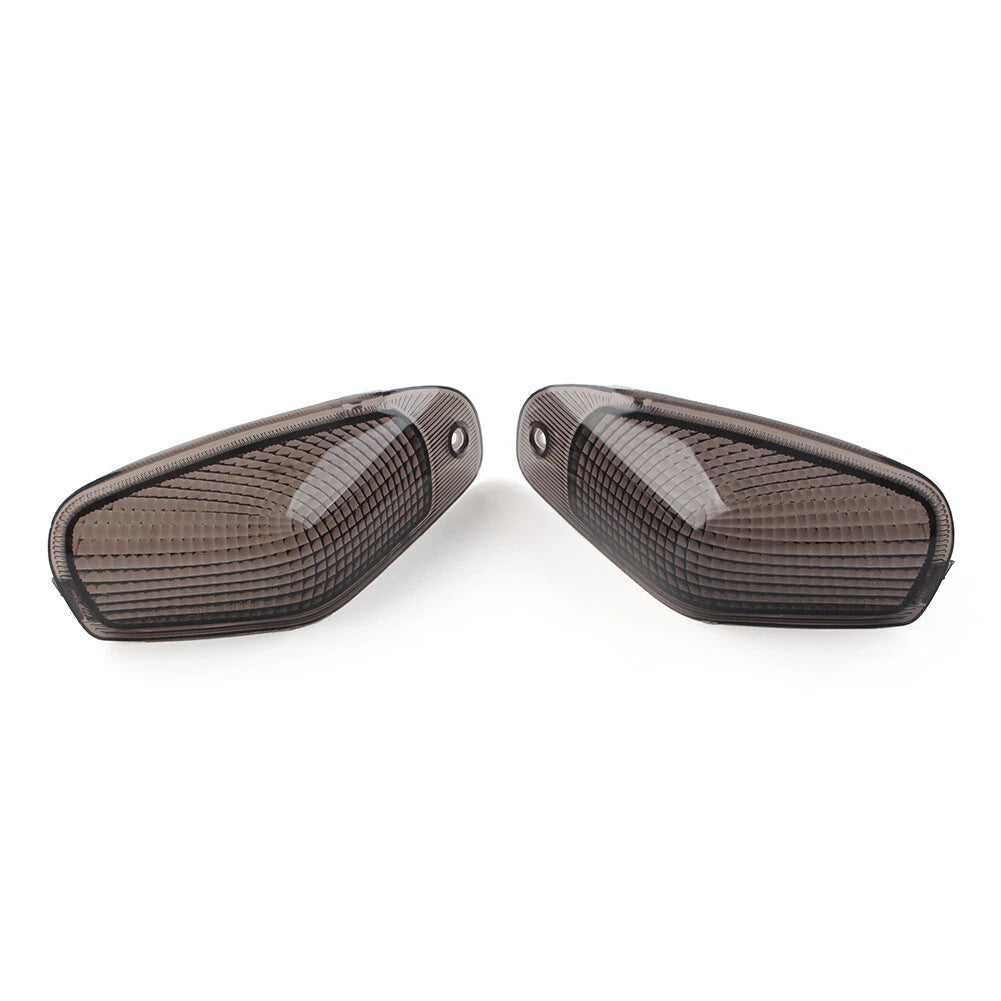 Smoke Front Turn Signal Indicator Lens for Kawasaki ZZR400 (1993–2003), ZZR600 (1993–2008)