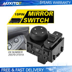 Power Mirror Switch for Nissan Altima Maxima Pathfinder (2013–2023)