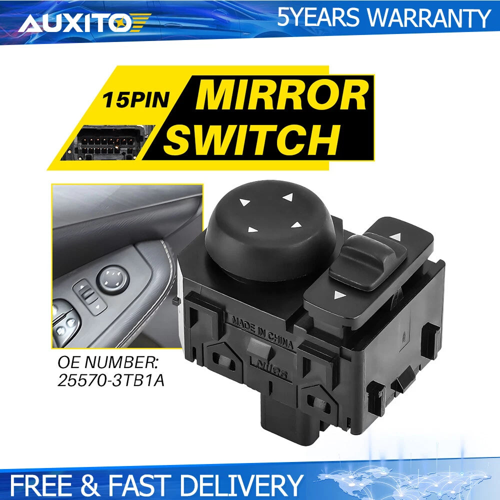 Power Mirror Switch for Nissan Altima Maxima Pathfinder (2013–2023)