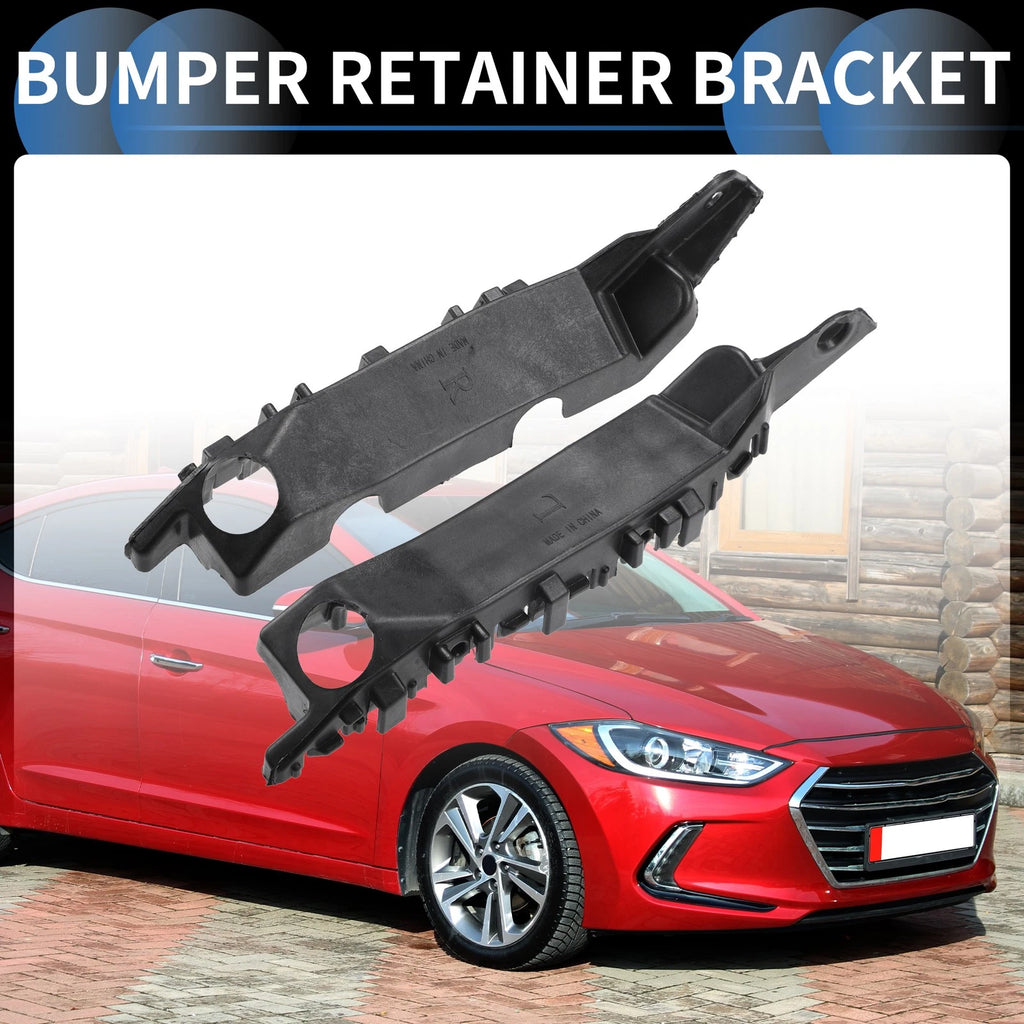 1 Pair Front Bumper Retainer Bracket No. 865133X000 for Hyundai Elantra (2011–2016)