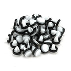 40x Front Door Trim Clips for Ford Connect, Land Rover Range Rover Sport