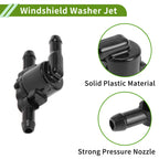 Set of 1 Windshield Washer Nozzle with Hose Connector for Toyota  No. 8532128020
